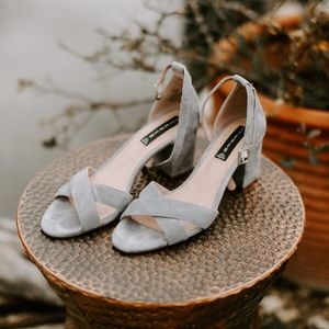 Light Blue Steve Madden Block Heels